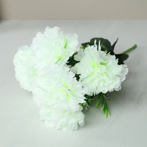 Цветок искусственный Гвоздика букет 32 см / WSN-03 /уп 300/600/ - Галеонтрейд фото 2