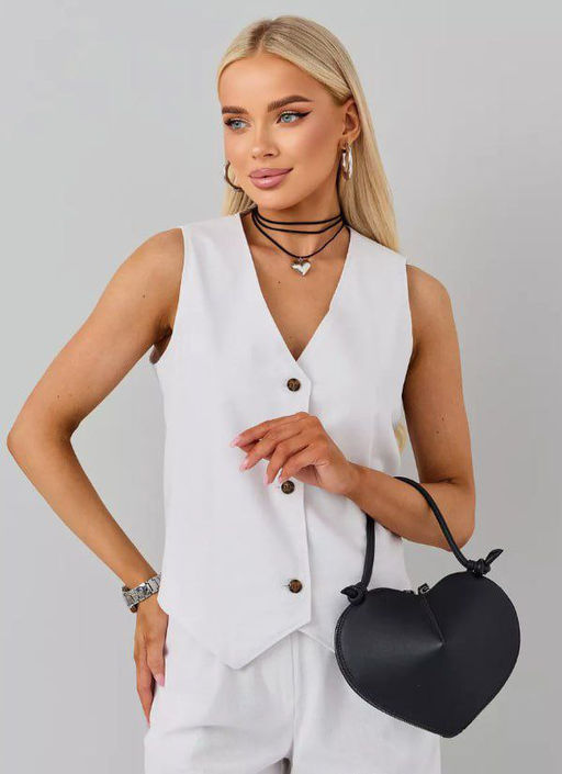 Сумка сердце MN990158 натуральная кожа - Balina фото 19