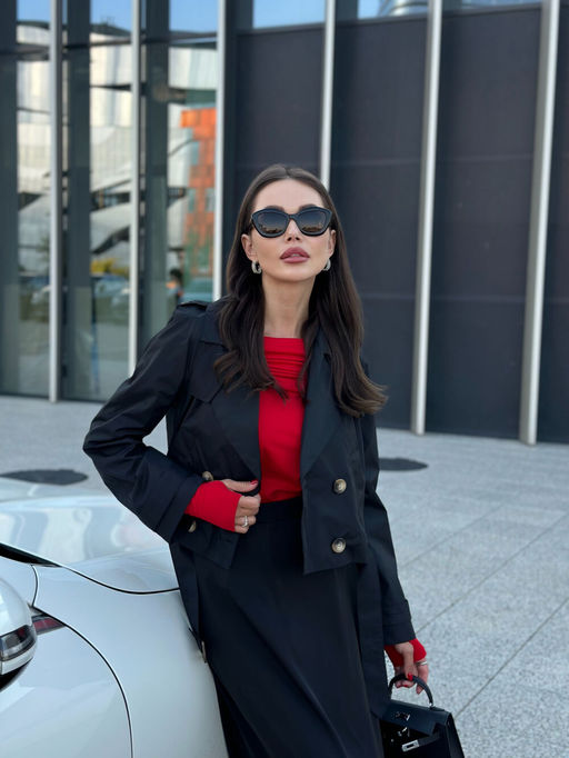 Куртка AURA 7041-176 черный