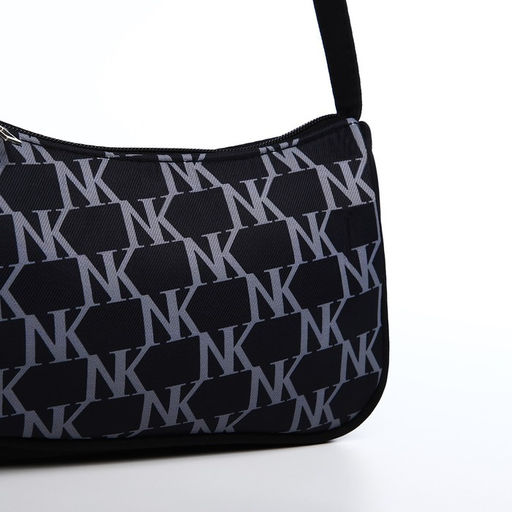 Сумка багет из текстиля, Nazamok, 23*13*5 см  фото 7