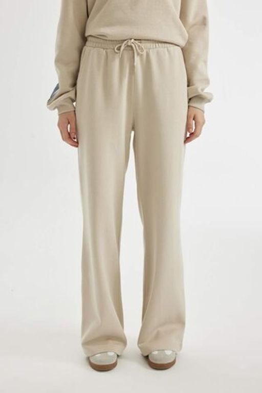 Простые спортивные штаны с широкими штанинами, эластичной талией, шнуровкой, карманами и широкими штанинами - Defacto фото 4