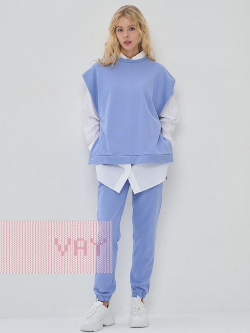 Брюки женские 5231-3783. ДФ118 фиалка