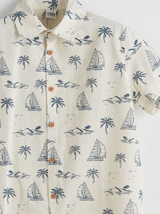 Desenli Erkek ?ocuk G?mlek