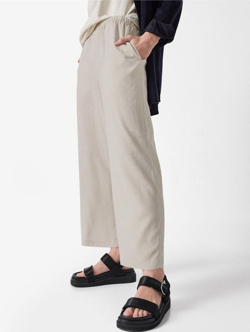 Женские брюки из льна и хлопка ESMARA  фото 4