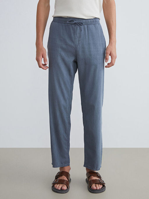 Loose Fit Erkek Jean Pantolon