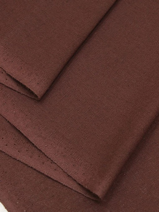 Полулен с умягчением цв.Темный коричнево-каштановый, ш.1.5м, лен-30%, хлопок-70%, 140гр/м.кв - Купава фото 3