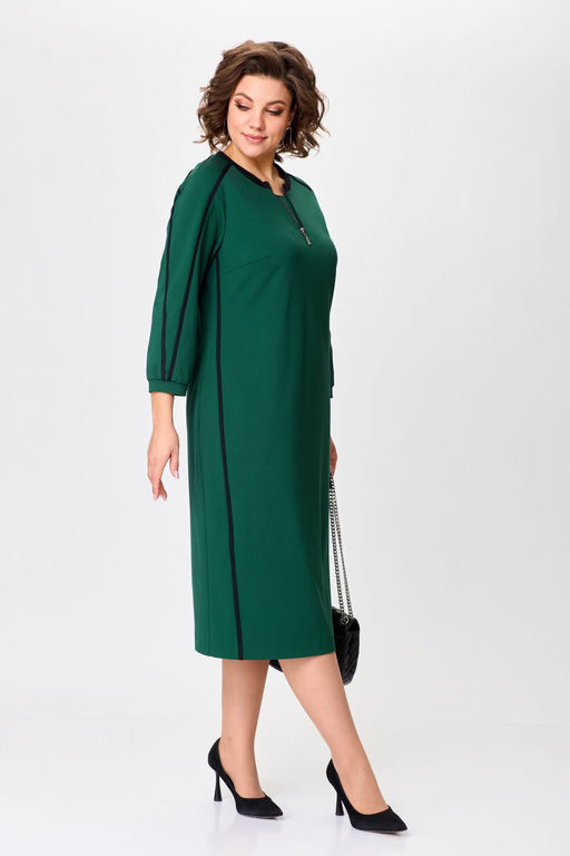 Платье Aira Style 24411А изумруд