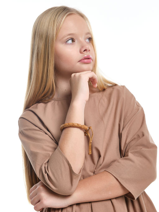 Браслет шамбала PW0560 темно коричневый - Mini maxi фото 6