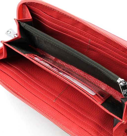 Женский кожаный кошелек на молнии Sergio Valentini СВ 3147-2023  фото 2