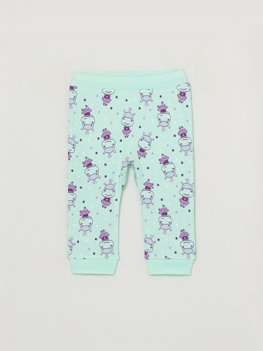 CRB wear/CWNG 70069-38 Брюки для девочки, ментоловый/Ex.Cherubino  фото 5