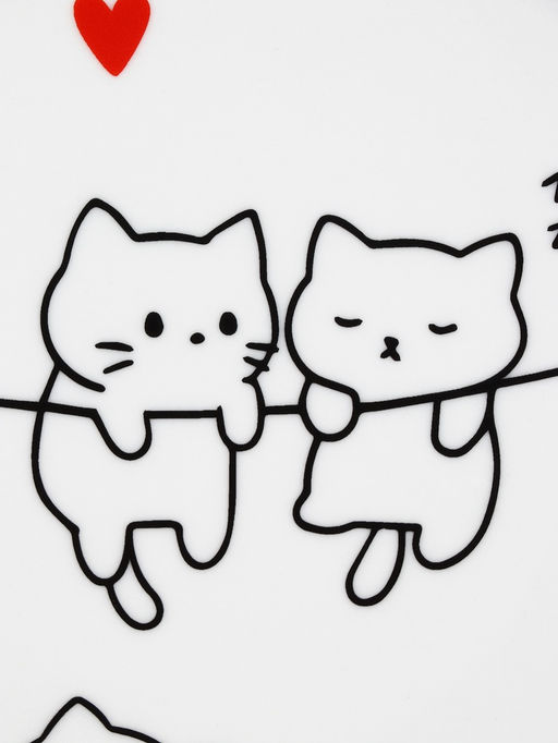 Тарелка керамическая «Держись лапками за счастье», 20 см