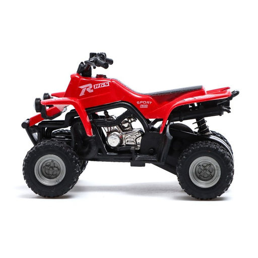 Квадроцикл инерционный Гризли, МИКС, в пакете - Simaland фото 3