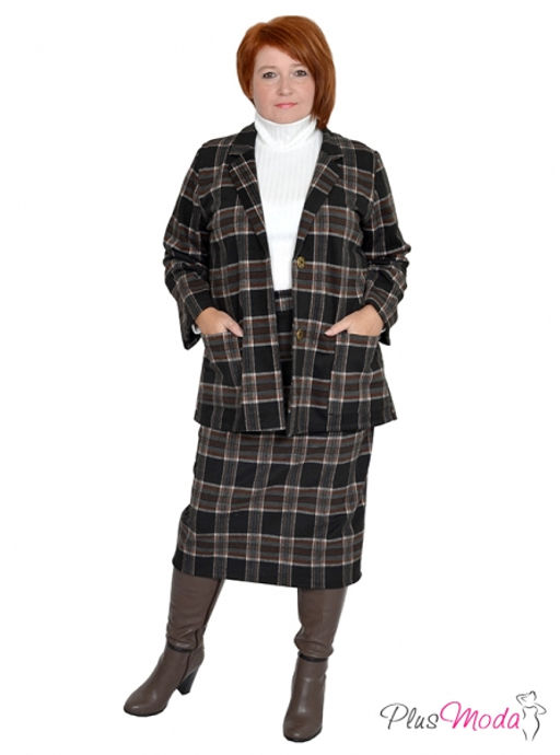 Жакет Модель №984 размеры 44-84 - Plusmoda фото 9