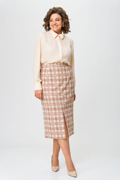 Костюм Anastasia Mak 1259 кремовый  фото 411