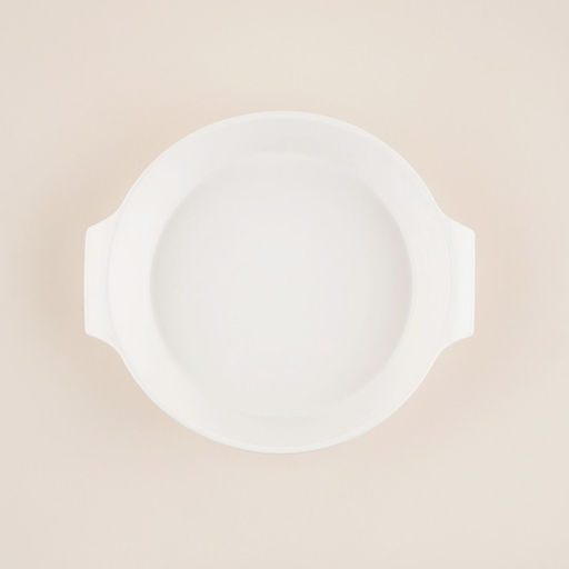 Форма для выпечки SL Home «Санторини», 2.2 л, 28.8×25.6×6 см, жаропрочная керамика, белая