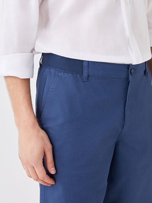 Rahat Kal?p Gabardin Erkek Bermuda ?ort