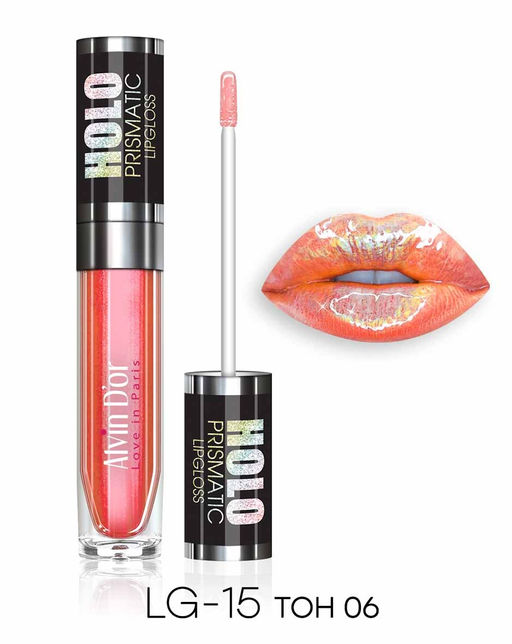 Alvin Dor LG-15 Блеск для губ Holo Prismatic тон 06