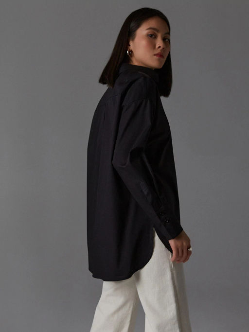 Блузка женская дл. рук. T-lab TL-BT-007 черный фото 6