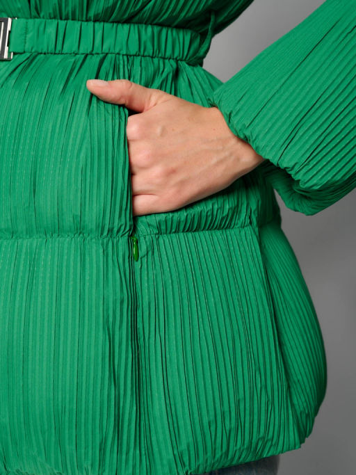 Куртка женская 12411-22048 green - Eleganzza фото 6