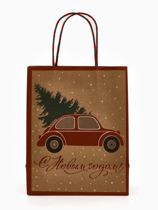 Набор подарочных пакетов «Подарок», 3 шт., 26×30×9 см, 31×40×11.5 см, 18×23×10 см