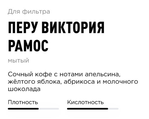 Кофе Tasty Coffee Перу Виктория Рамос мытой обработки  фото 3