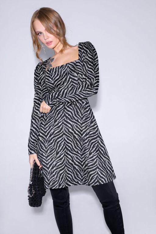 Платье Pirs 4516 серый  фото 5