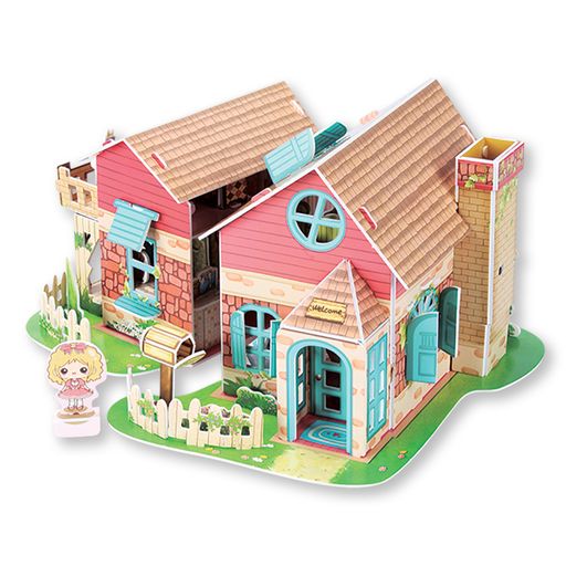 REZARK DLH-005 Серия Кукольные домики 84 элемент. Вилла