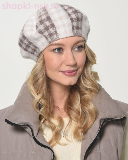 Бисквит 495 Берет женский флис (56-58)