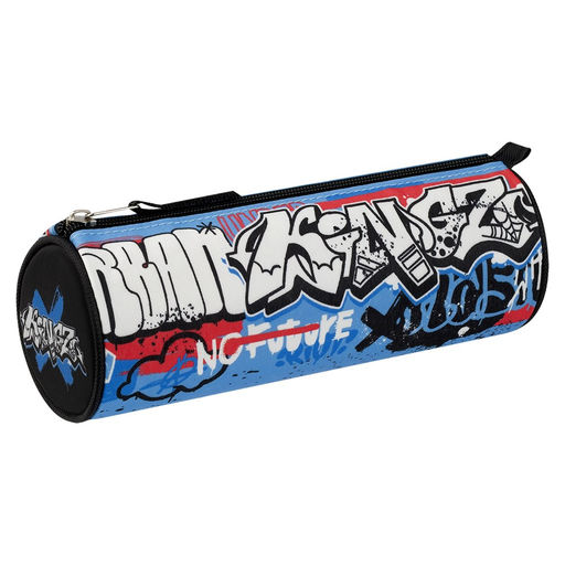 Пенал-тубус 1 отд. ArtSpace "Graffiti", 210*80 (Sch_65181) полиэстер