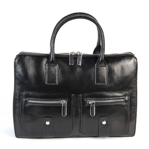 Женская кожаная сумка 3172 Блек - Cidirro фото 2