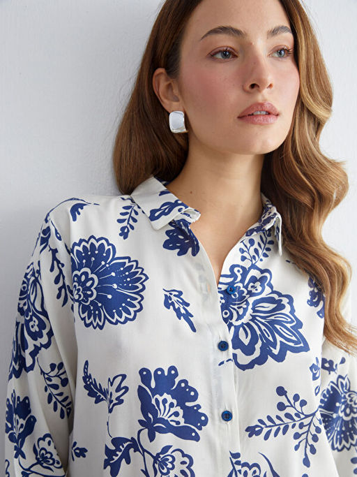 ?i?ekli Kad?n G?mlek