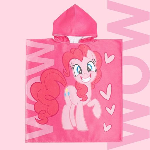 Полотенце-пончо детское махровое My Little Pony Пинки Пай 60х120 см, 50% хл., 50% полиэстер - Hasbro фото 5