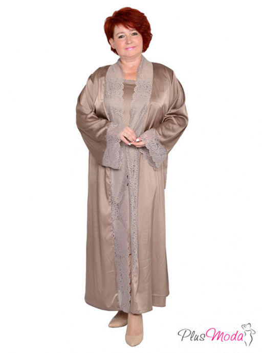 Халат Модель №1589 размеры 44-84 - Plusmoda фото 7
