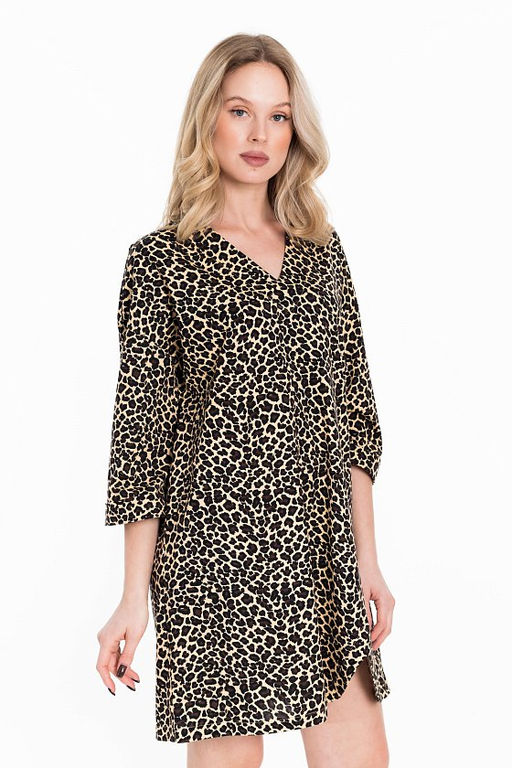 Туника М324255б бежевый - Елена фото 5