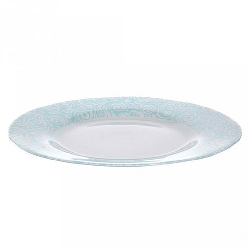 "Бриз" Тарелка мелкая стеклянная д260мм, Pasabahce (Россия)