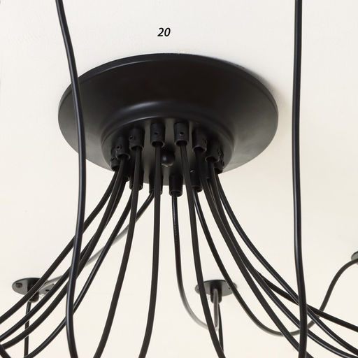 Светильник BayerLux «Паук»,14×40 Вт, E27, чёрный