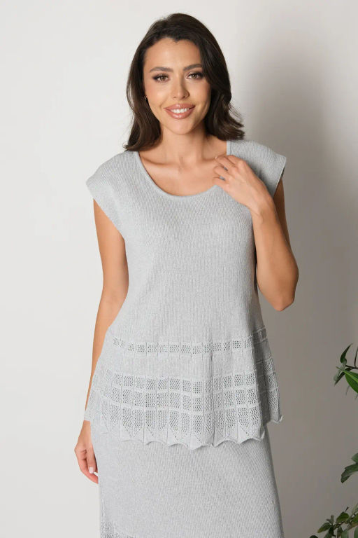 ЗЛАТА Джемпер И 024/св.серый