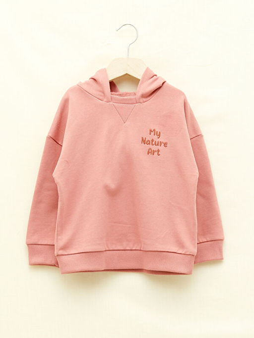 Uzun Kollu Erkek Bebek Hoodie - Waikiki фото 2