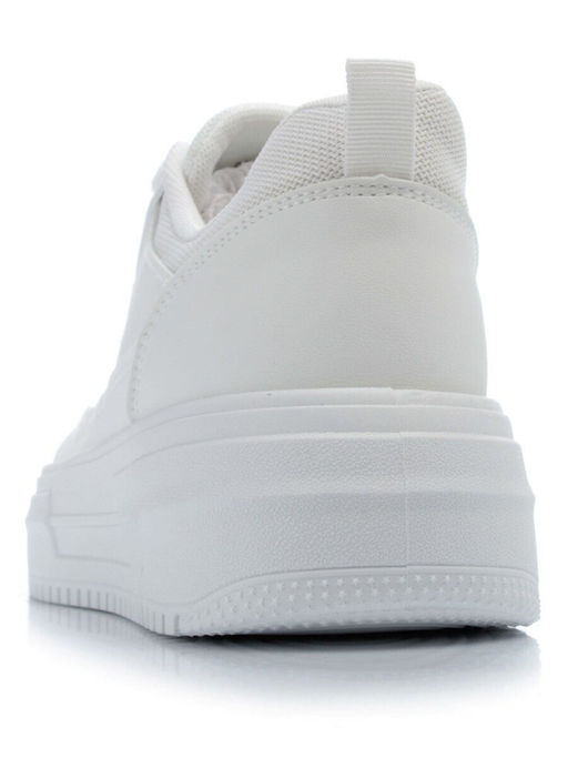 05-6180-36 WHITE Кроссовки женские (искусственные материалы) - No name фото 6