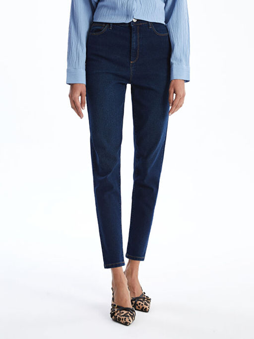 Slim Fit Kad?n Jean Pantolon