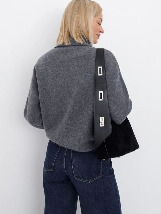 Сумка 1110M black Polina&Eiterou