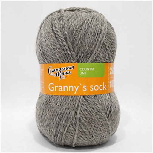 Цена за 5 мотков пряжи GRANNYS SOCK W (0,5)