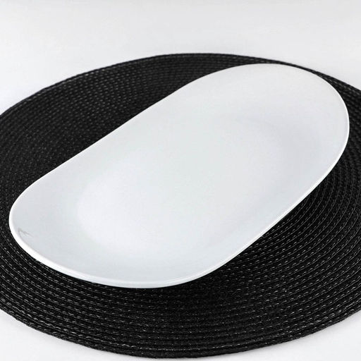 Блюдо фарфоровое овальное Wilmax, 28.5×16.5 см, белое