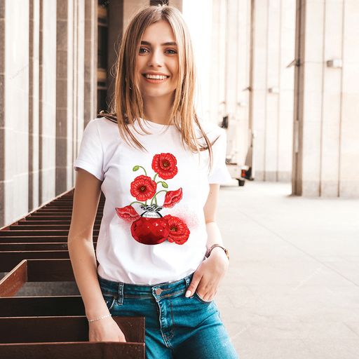 Эксклюзивная футболка Yana Pletneva упаковка плотный Zip пакет!