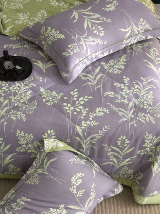 Одеяло Mency двухстороннее с простыней и наволочками ODMENHD12 Семейный фото 5