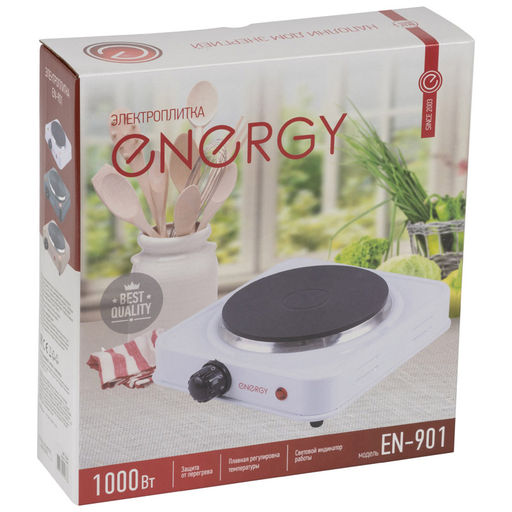 Электроплитка ENERGY EN-901, EN-901B арт. 158901, 158956 - Полимербыт фото 4