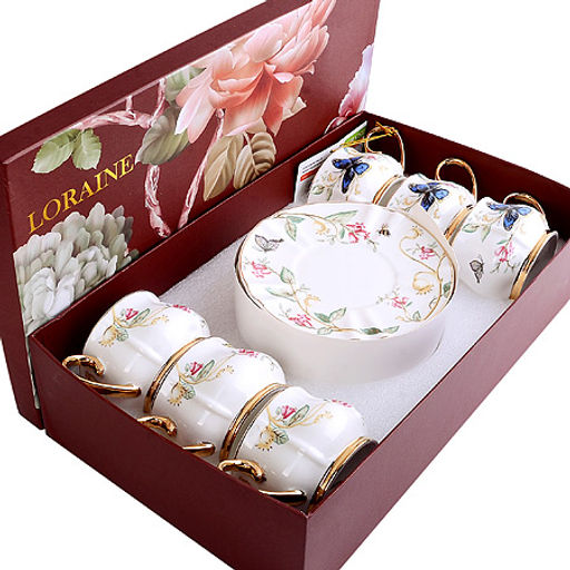 31136 Чайный/наб 12пр 200мл фарфор ПРЕМИУМ LR (х6) - Mayer&boch фото 4