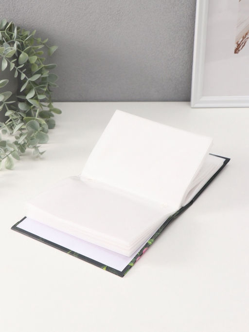 Фотоальбом на 96 фото 10?15 см Бабочка на цветах, матовый с ламинацией, 16.5?12?5.5 см