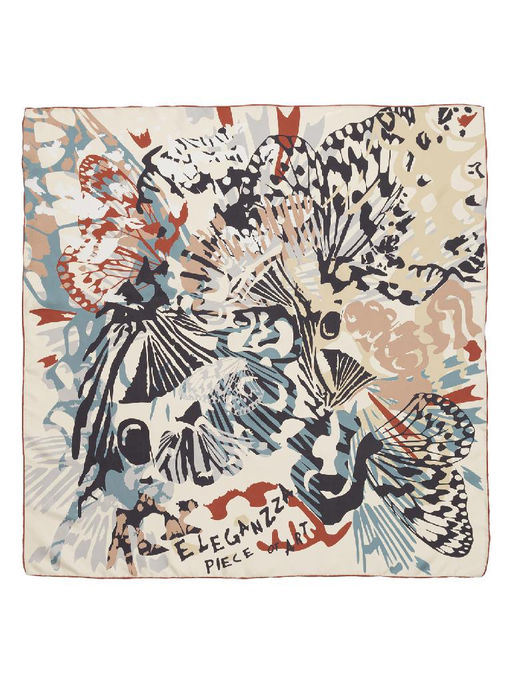 Платок жен. шелк 90х90 E04-8454-27