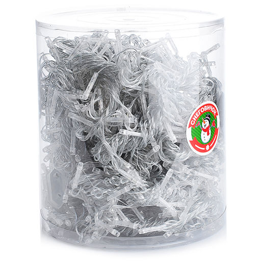 Электрогирлянда-занавес 6*3м, 640 ламп, розовый